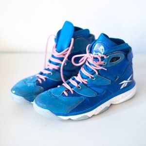 Reebok Shaq Attaq IV 4 Impact Blue-Excellent Red